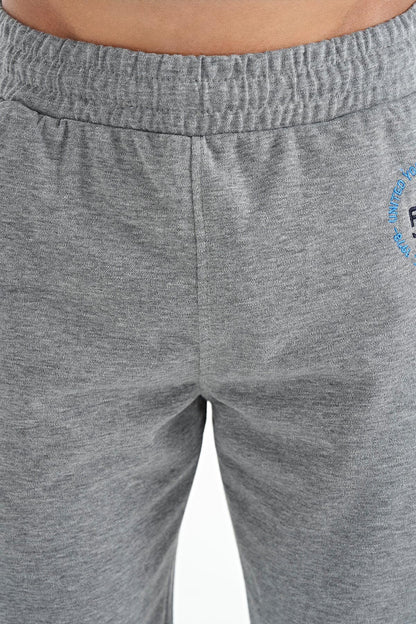 Antony Grey Melange Standard Fit Men's Shorts - 81247