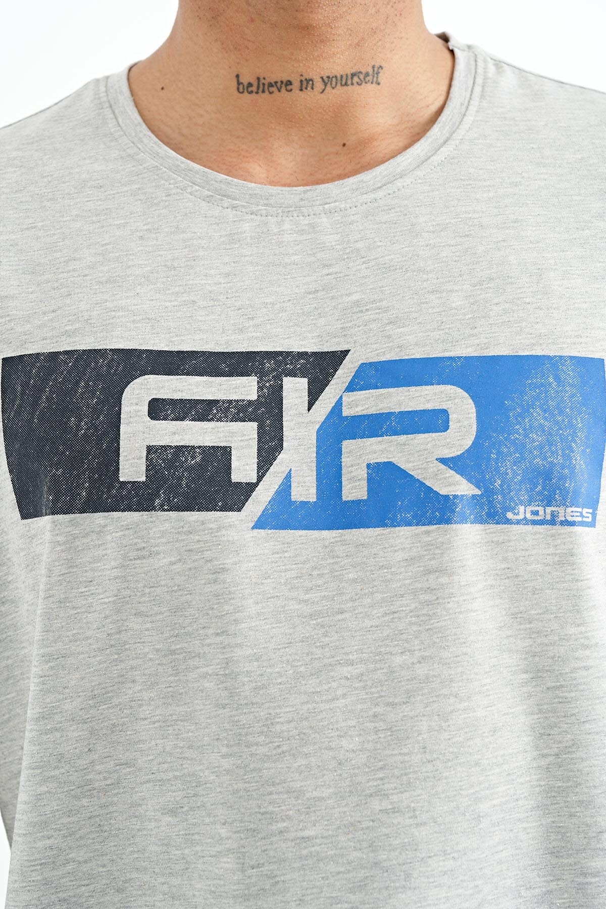 Casey Grey Standard Fit Men's T-Shirt - 88205