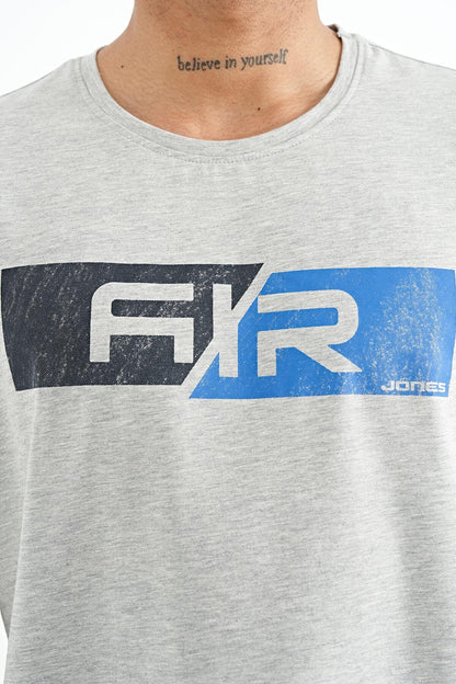 Casey Grey Standard Fit Men's T-Shirt - 88205