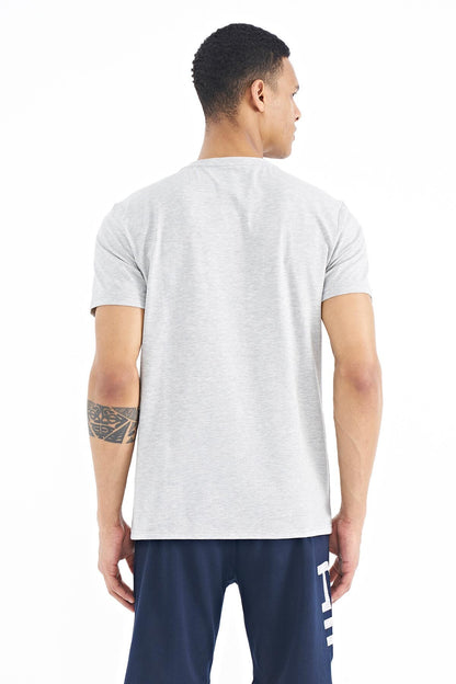 Dean Grey Standard Fit Men's T-Shirt - 88211