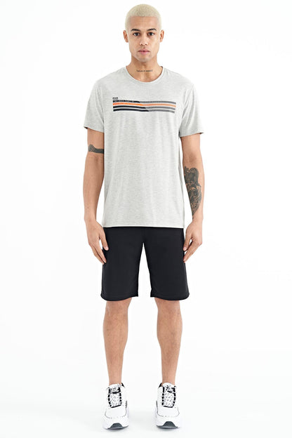 Stew Grey Melanj O Collar Men's T-Shirt - 88229