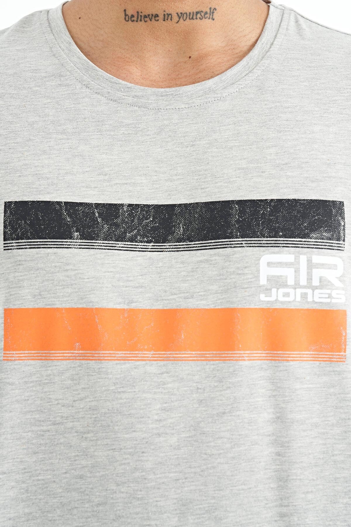 Donald Gri Melanj Standard Cut Men's T-Shirt - 88217