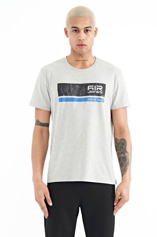 Luke Gri Melanj O Collar Men's T-Shirt - 88221