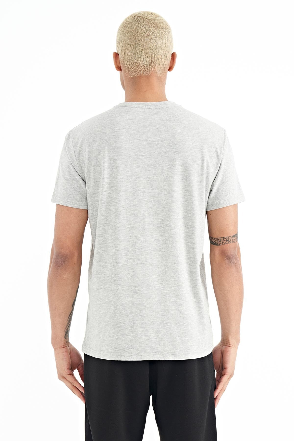Luke Gri Melanj O Collar Men's T-Shirt - 88221