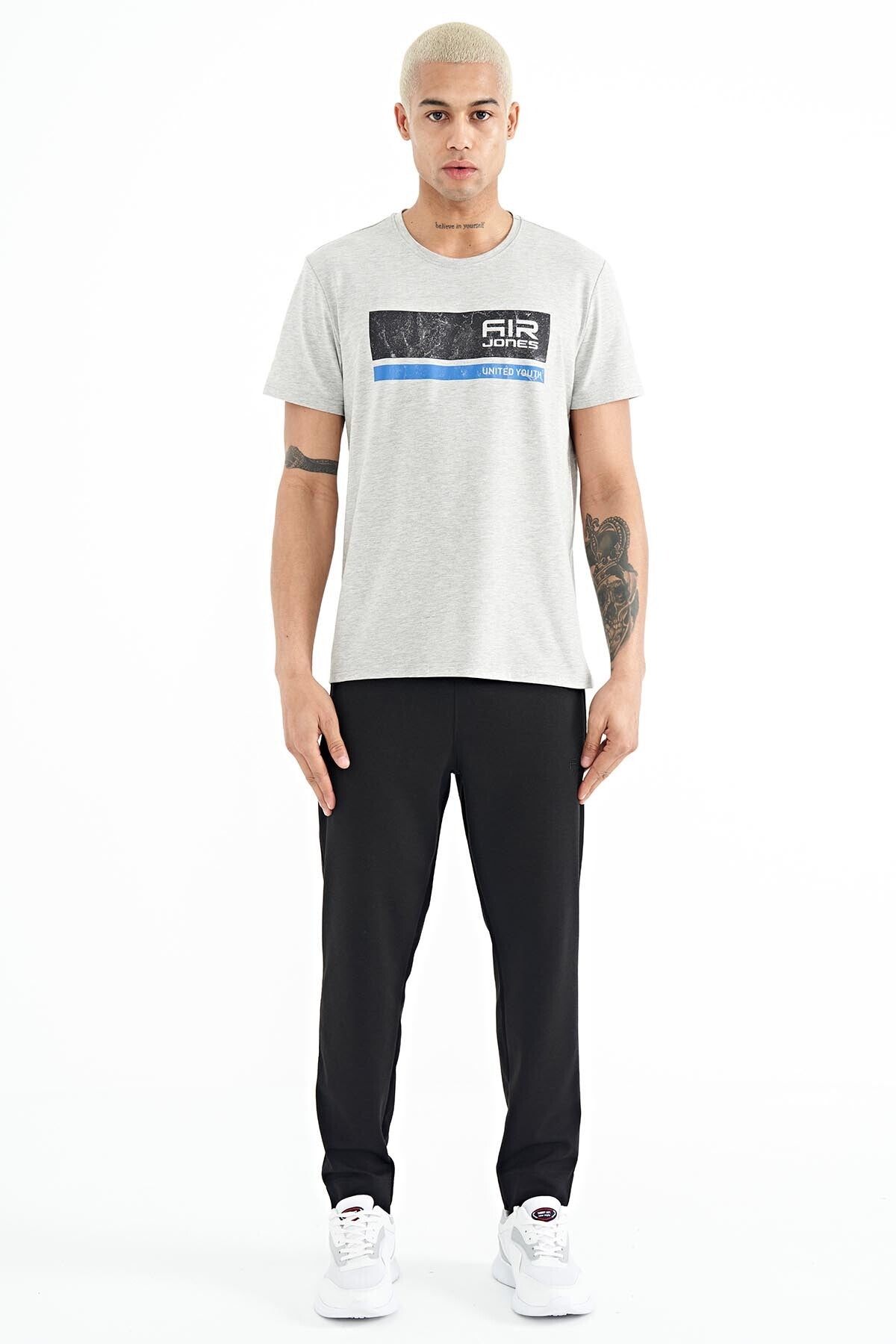 Luke Gri Melanj O Collar Men's T-Shirt - 88221