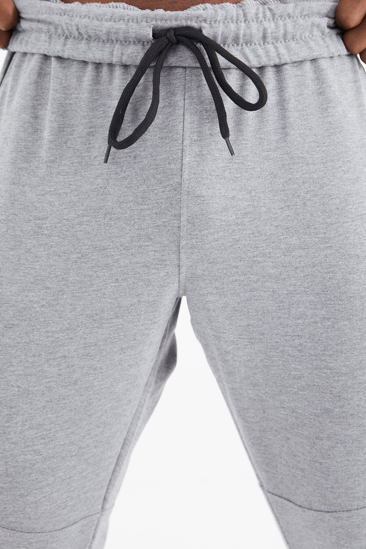 Daniel Grey Melange Jogger Men's Tracksuit Bottom - 82116