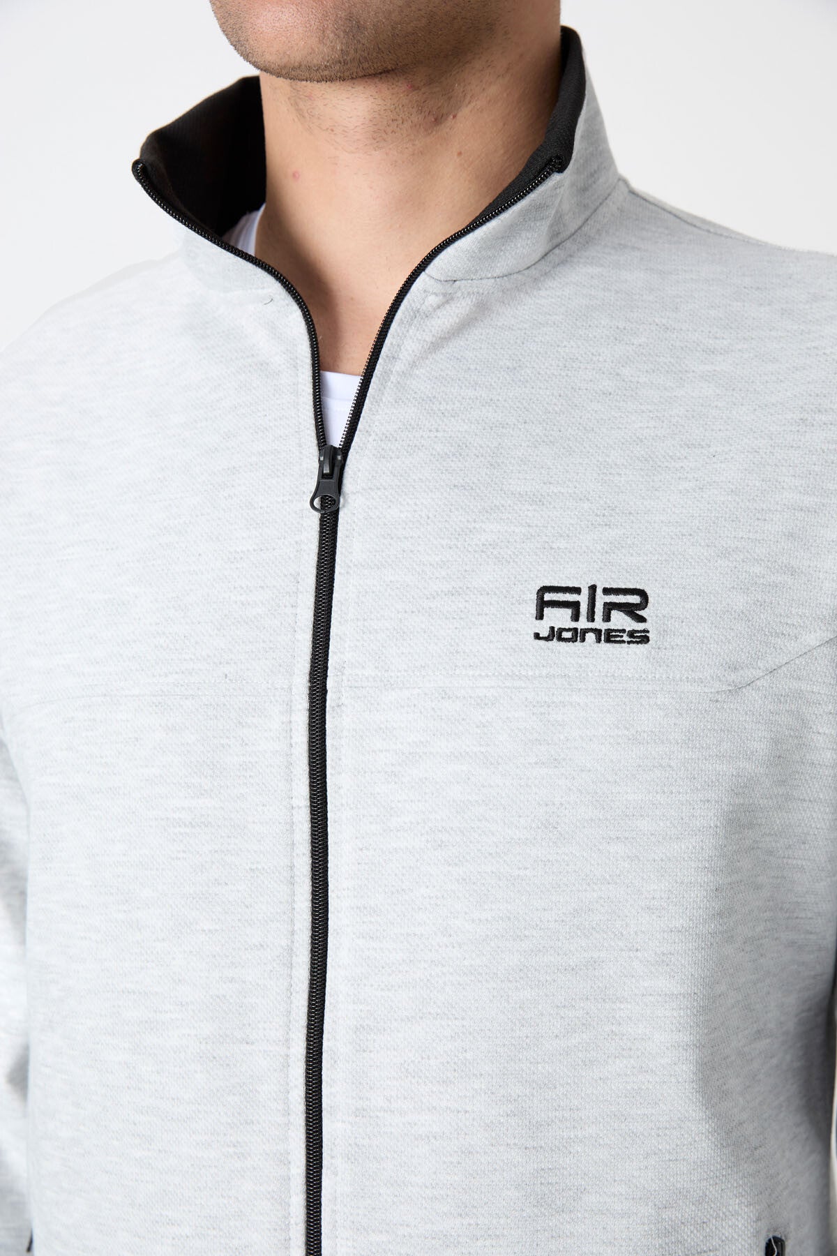 Hugo Grey Melange Jogger Men's Tracksuit Set - 85198