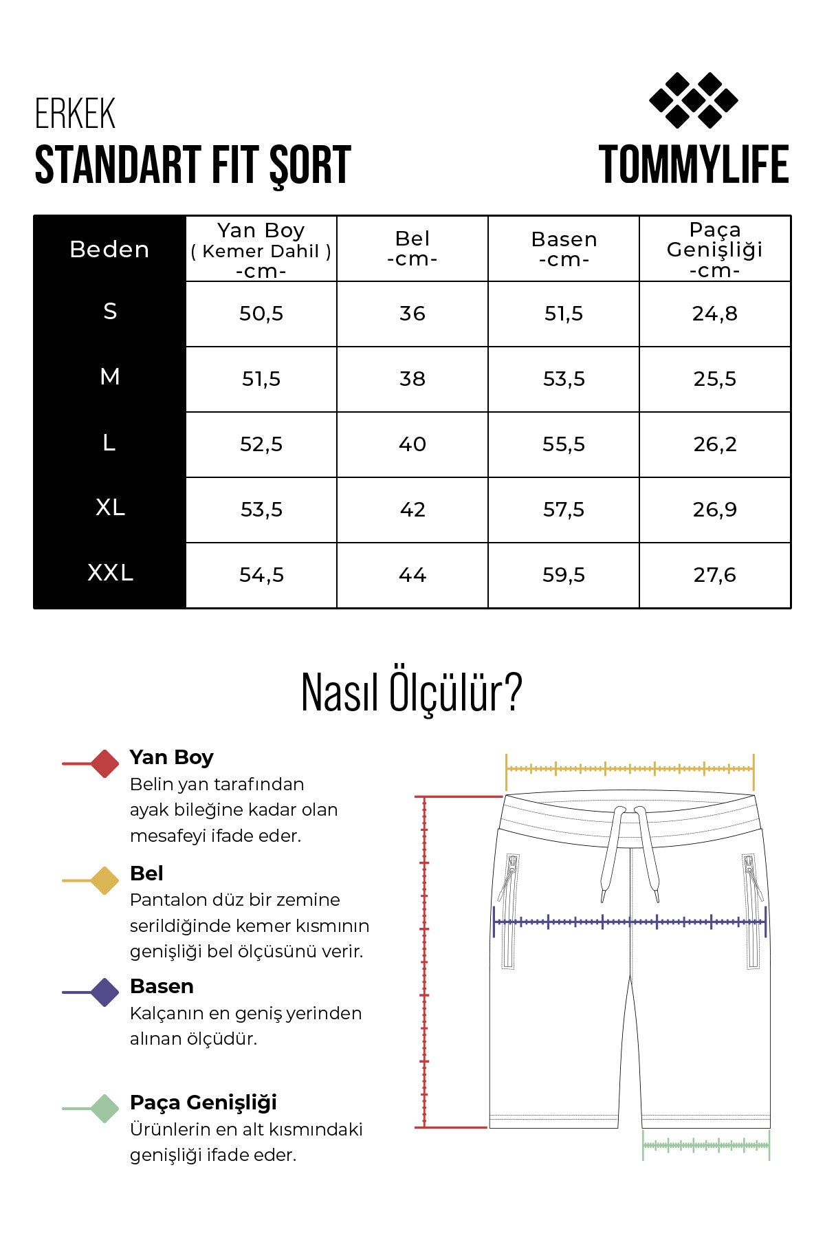 Grey Melange Zippered Detailed Standard Fit Men's Shorts - 81141