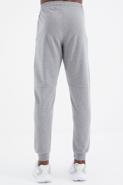 Harold Grey Melange Jogger Men's Tracksuit Bottom - 82112