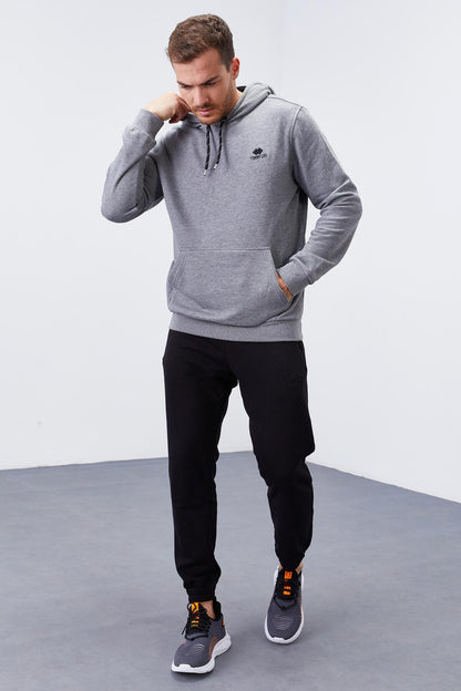 Kangaroo Pocket Standard Fit Men's Hooded Sweatshirt - 87872