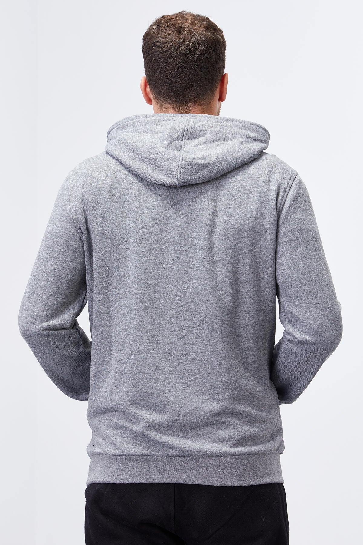 Kangaroo Pocket Standard Fit Men's Hooded Sweatshirt - 87872