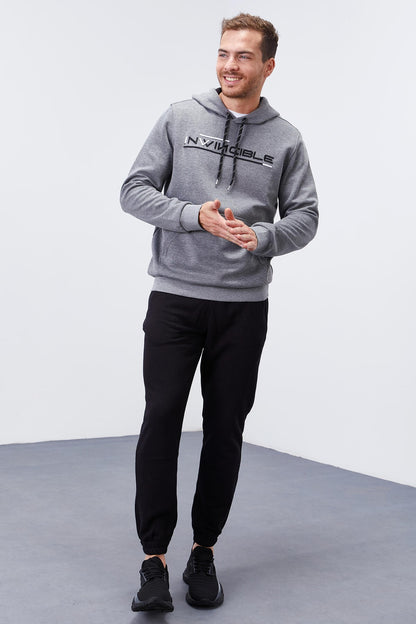 Kangaroo Pocket Standard Fit Men's Hooded Sweatshirt - 87883