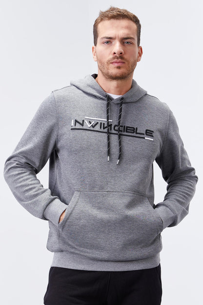 Kangaroo Pocket Standard Fit Men's Hooded Sweatshirt - 87883