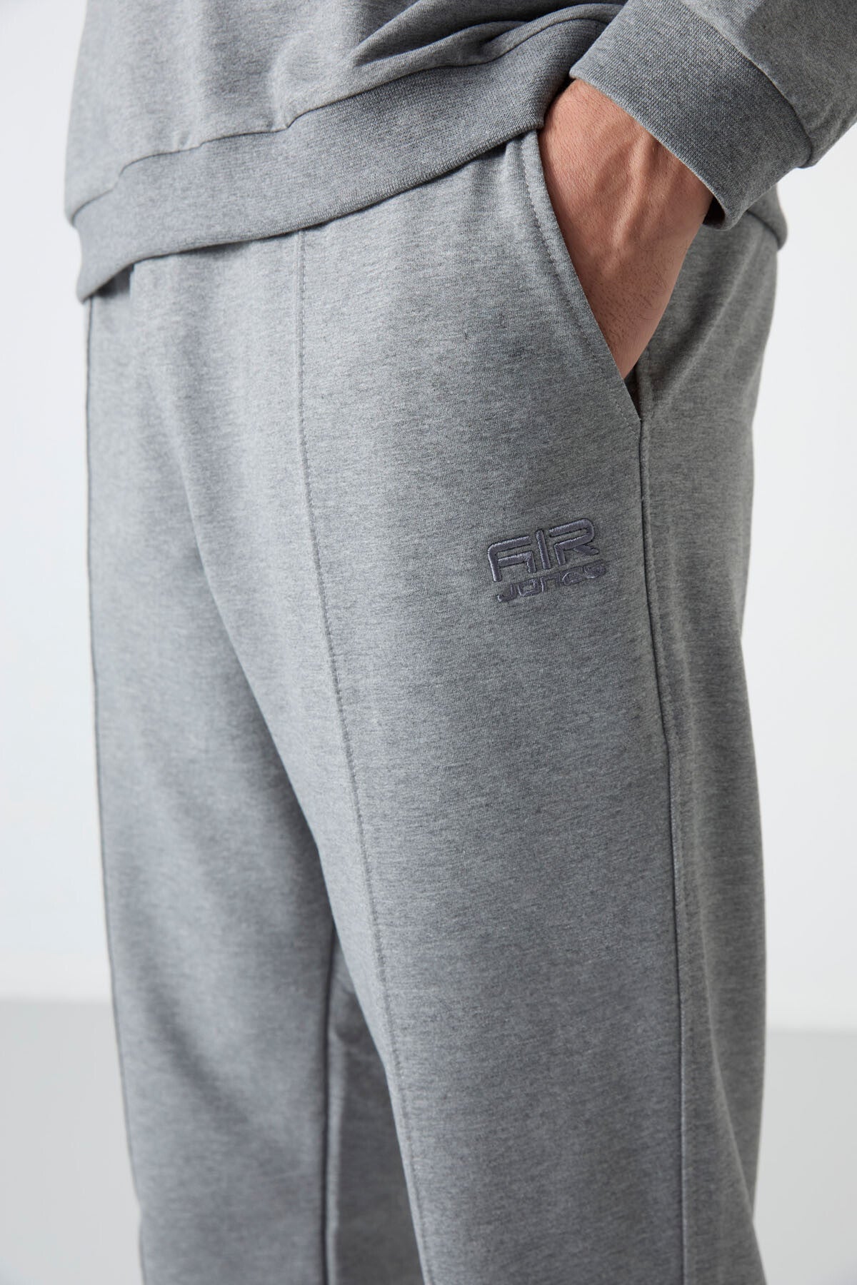 Keith Gray Melange Basic Men's Tracksuit Set - 85231