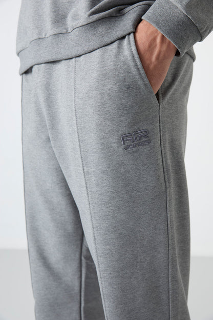 Keith Gray Melange Basic Men's Tracksuit Set - 85231