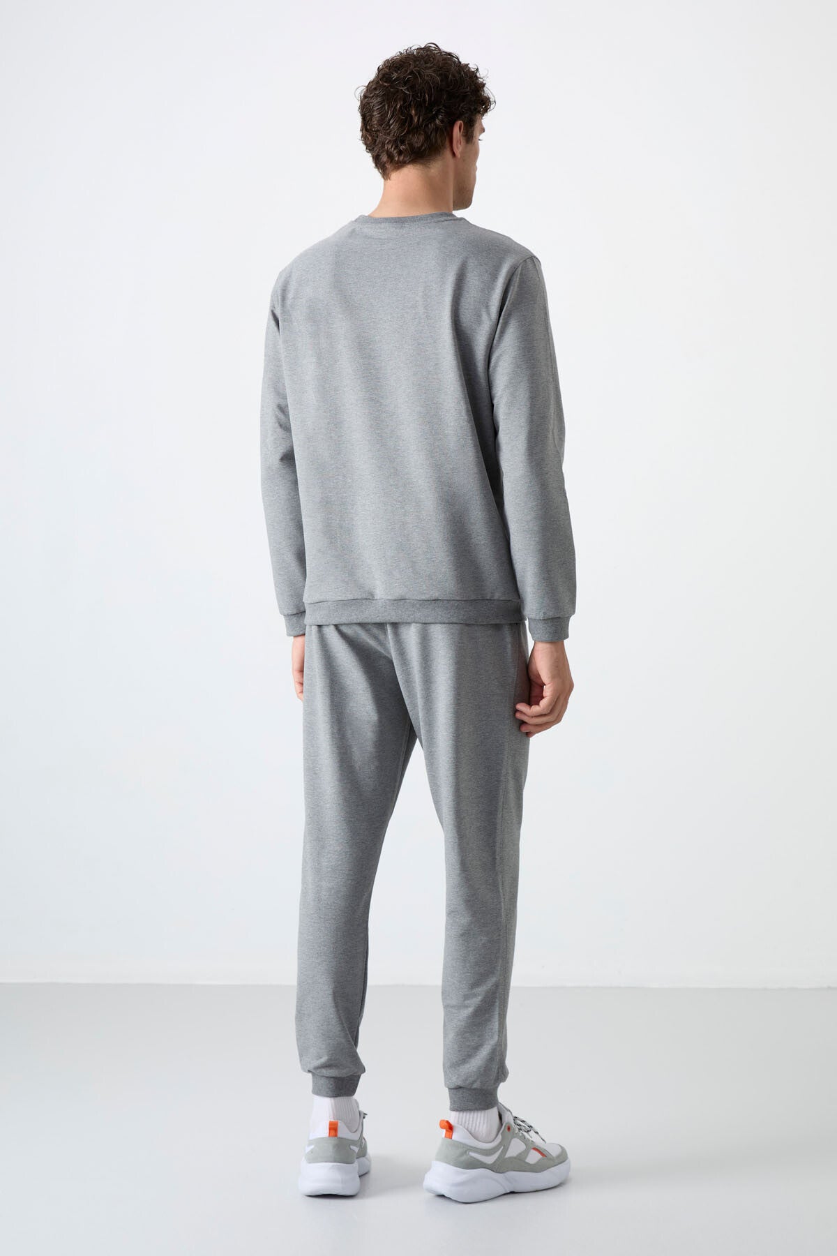 Keith Gray Melange Basic Men's Tracksuit Set - 85231