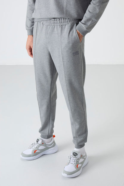 Keith Gray Melange Basic Men's Tracksuit Set - 85231