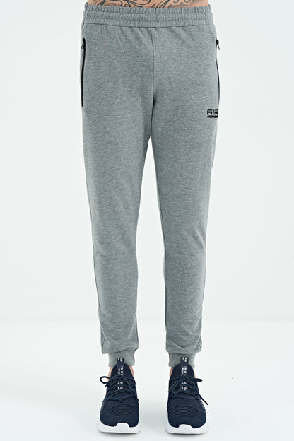 Black Jogger Men's Tracksuit Bottom - 84907