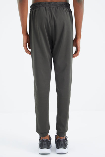 Laced Hood Detailed Relax Fit Men's Tracksuit Bottom - 84993