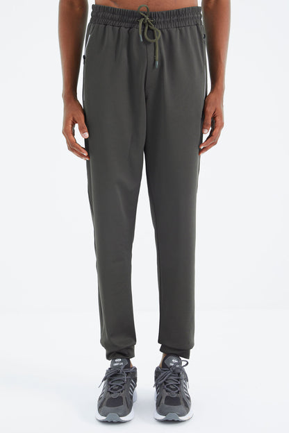 Laced Hood Detailed Relax Fit Men's Tracksuit Bottom - 84993