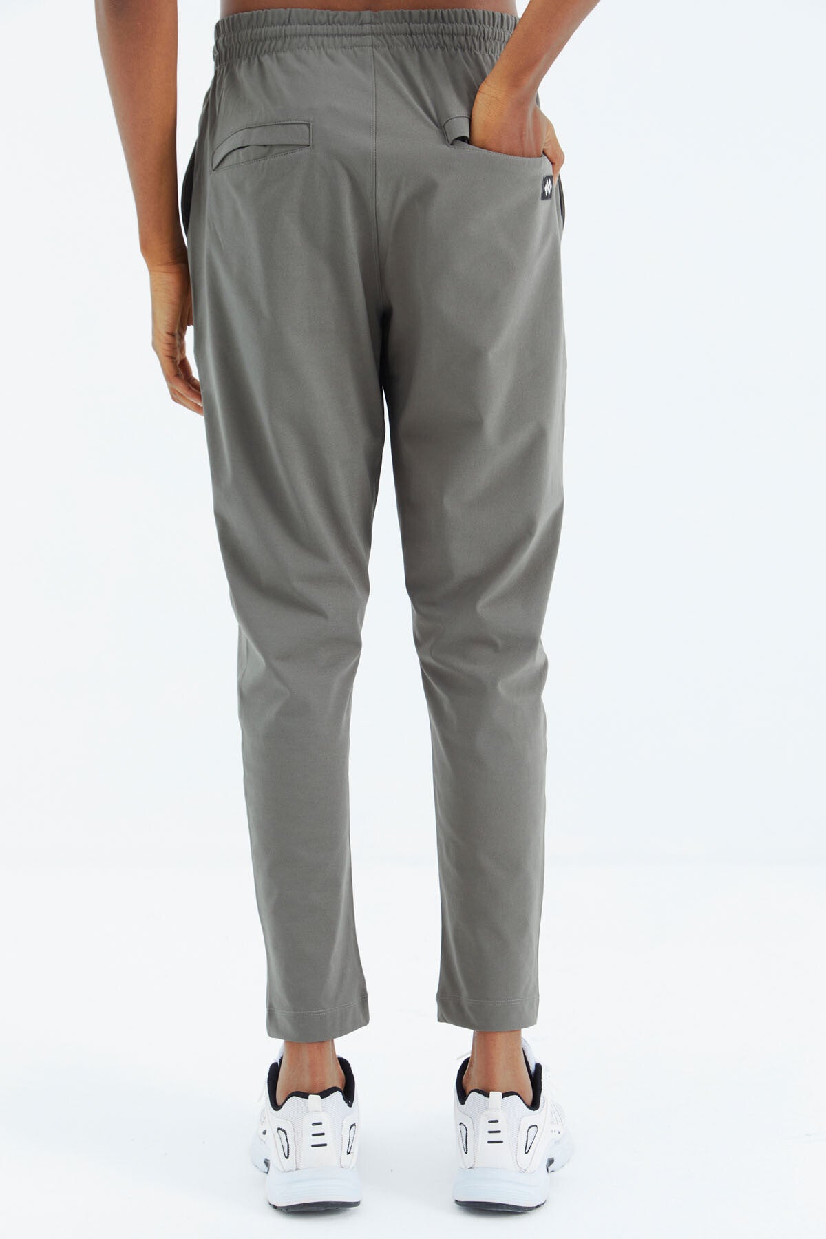 Lace-Up Hooded Detailed Relax Fit Men's Tracksuit Bottom - 84997