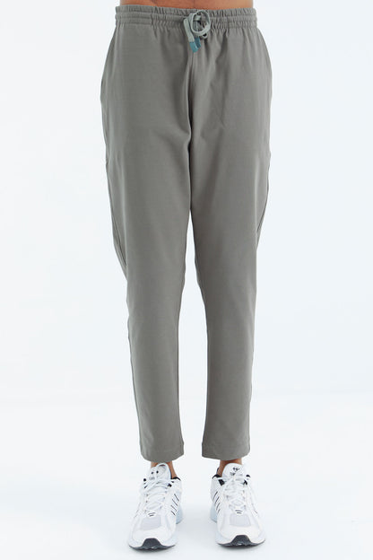 Lace-Up Hooded Detailed Relax Fit Men's Tracksuit Bottom - 84997