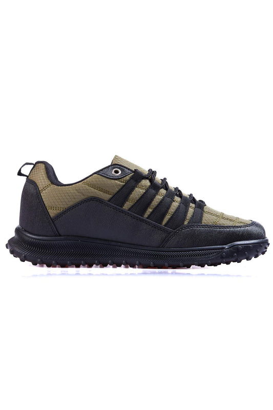 Lace-Up Detailed PU Leather Men's Sports Shoes - 89114