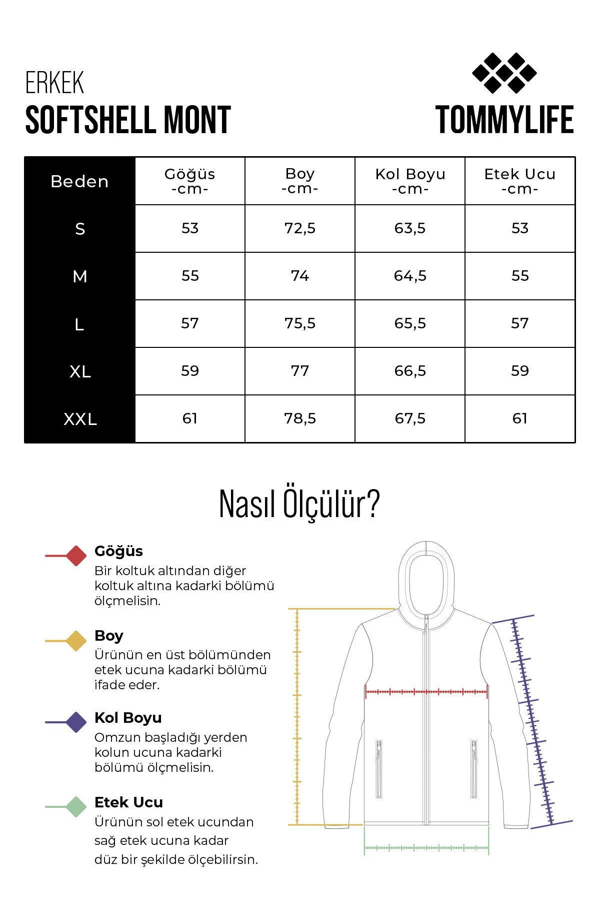 Zipper Front Stand Collar Water and Windproof Softshell Men's Jacket - 88050