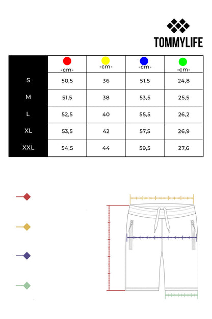 Camouflage Patterned Standard Fit Men's Shorts - 81157