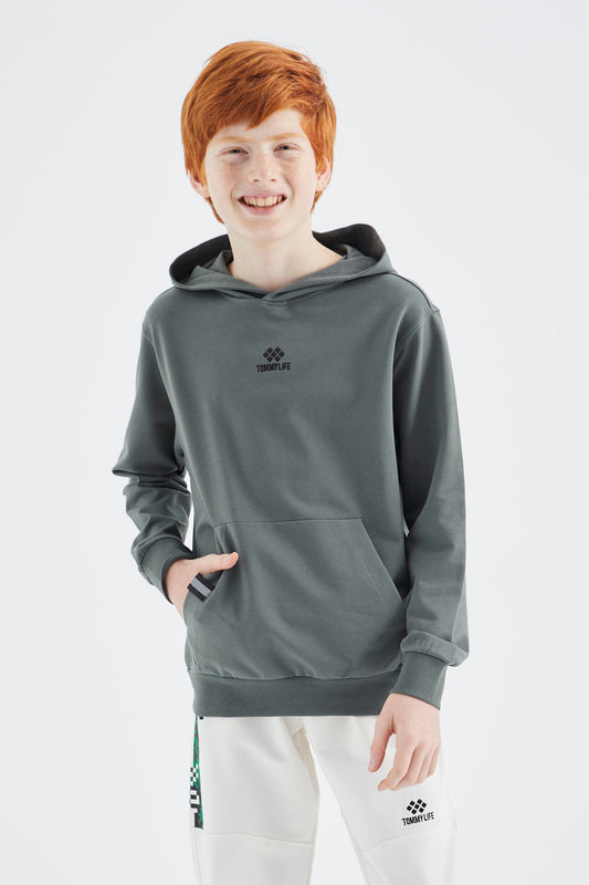 Hooded Boys' Sweatshirt - 11177