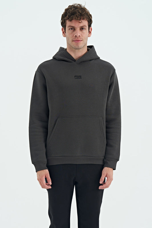 Tom Khaki Sherpa Lined Men's Sweatshirt - 88138