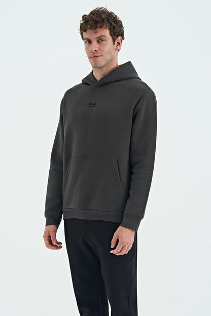 Tom Khaki Sherpa Lined Men's Sweatshirt - 88138