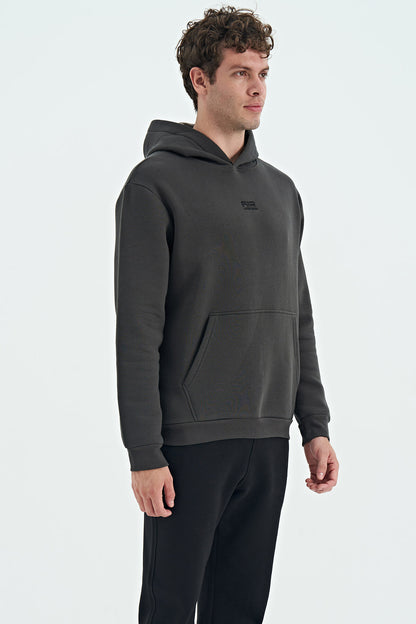 Tom Khaki Sherpa Lined Men's Sweatshirt - 88138