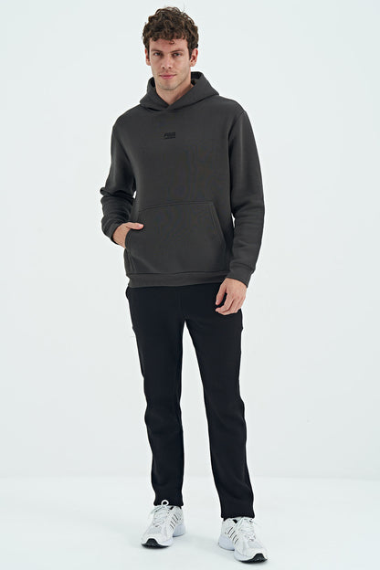 Tom Khaki Sherpa Lined Men's Sweatshirt - 88138
