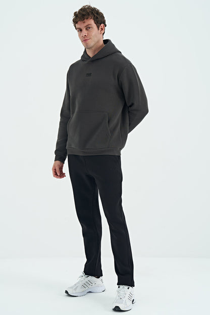 Tom Khaki Sherpa Lined Men's Sweatshirt - 88138