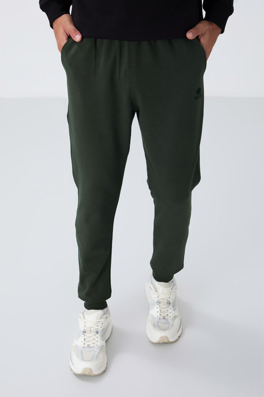 Classic Right Standard Fit Cuffed Men's Tracksuit Bottom - 84652