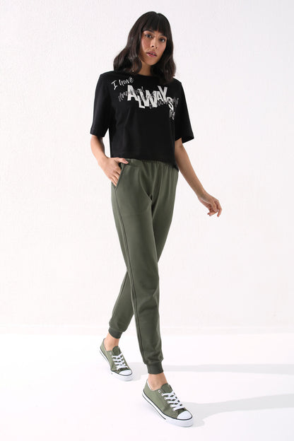 High-waisted Jogger Comfy Form Women's Tracksuit Pants