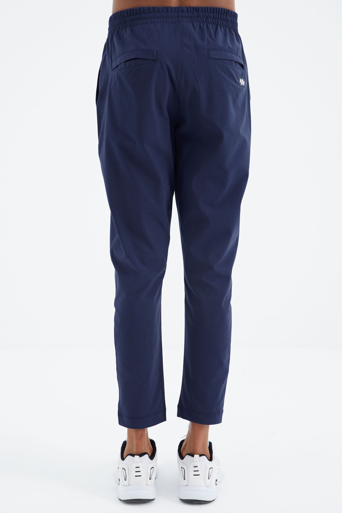 Indigo Laced Detailed Relax Fit Men's Tracksuit Bottom - 84997