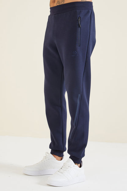 Indigo Laced Men's Tracksuit Bottom - 82110