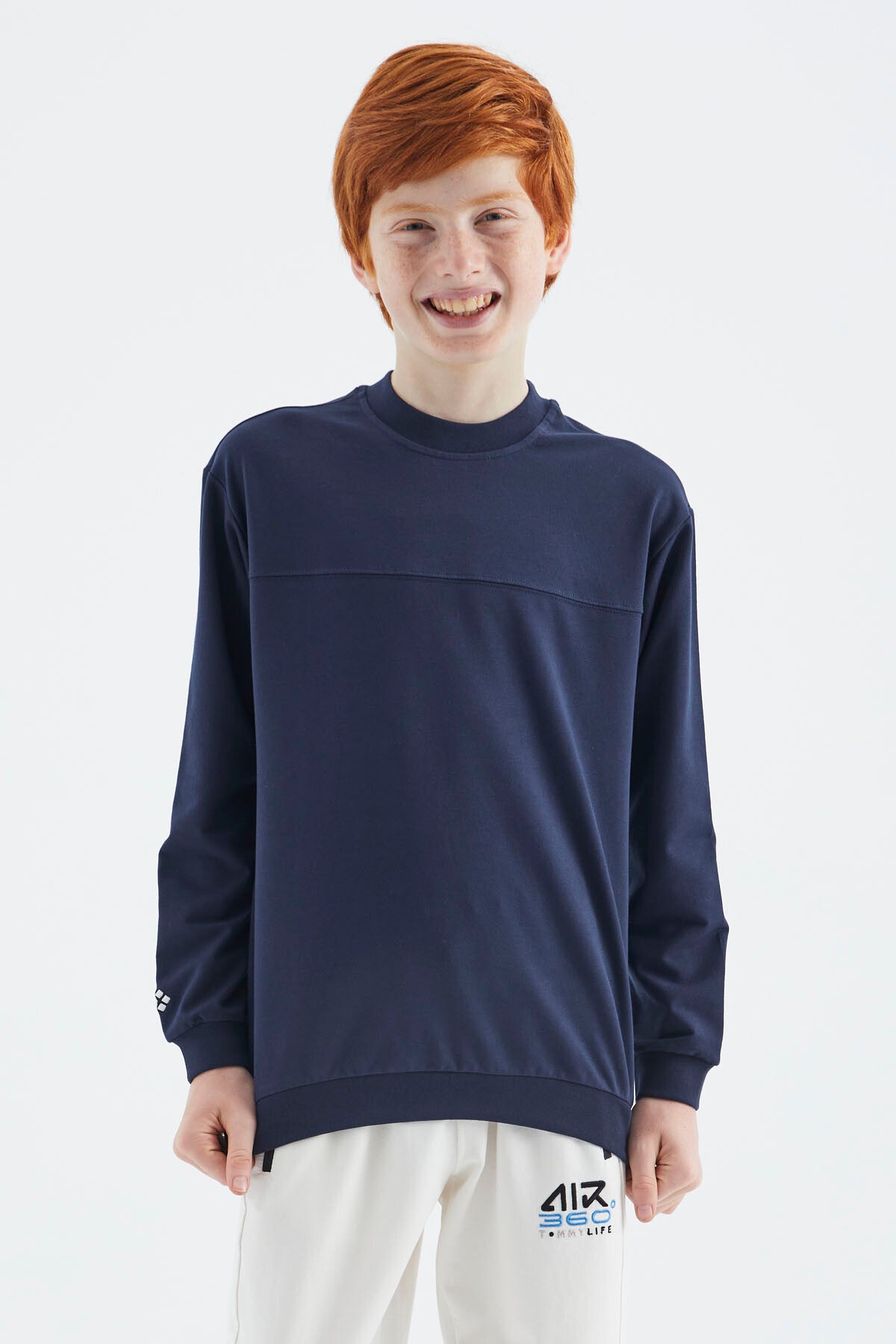 Indigo Basic Boys' Sweatshirt - 11173