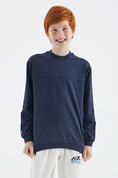 Indigo Basic Boys' Sweatshirt - 11173
