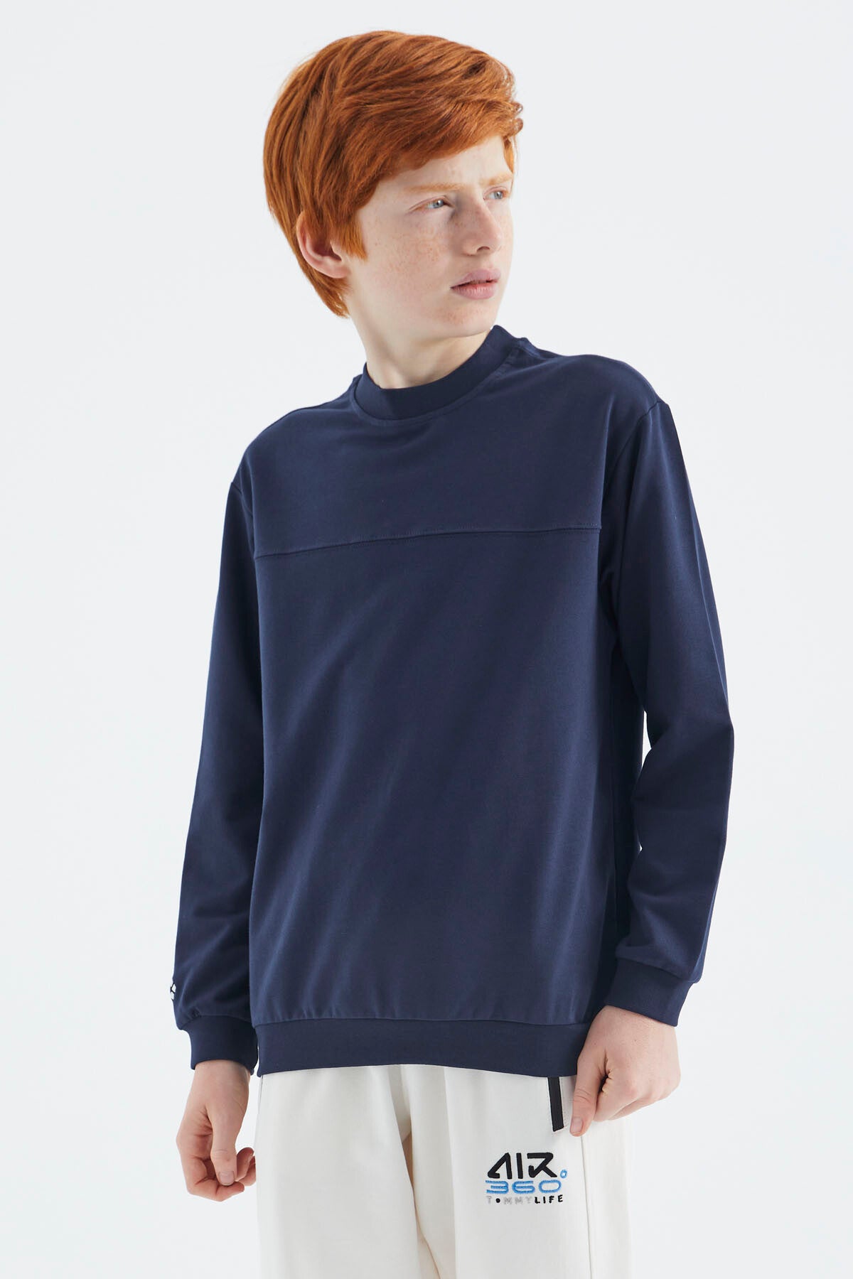 Indigo Basic Boys' Sweatshirt - 11173