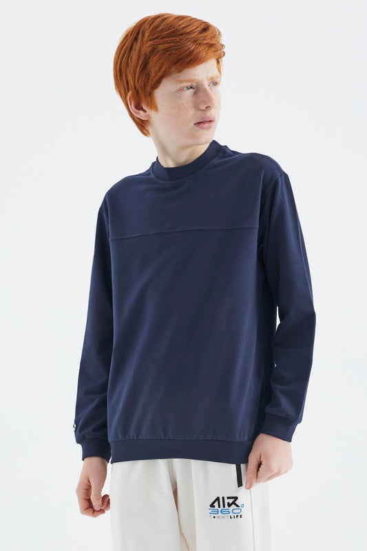 Indigo Basic Boys' Sweatshirt - 11173
