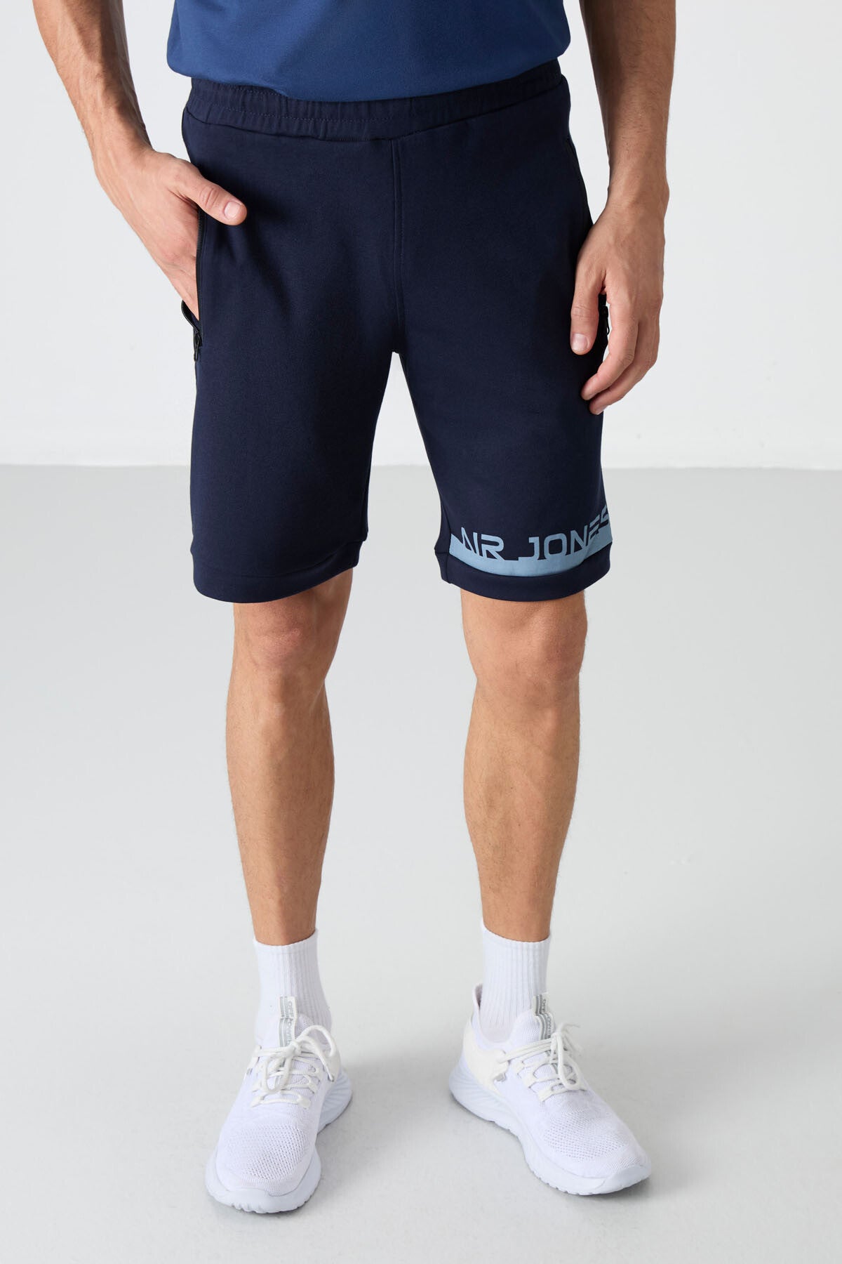 Albie Indigo Standard Fit Men's Shorts - 81241