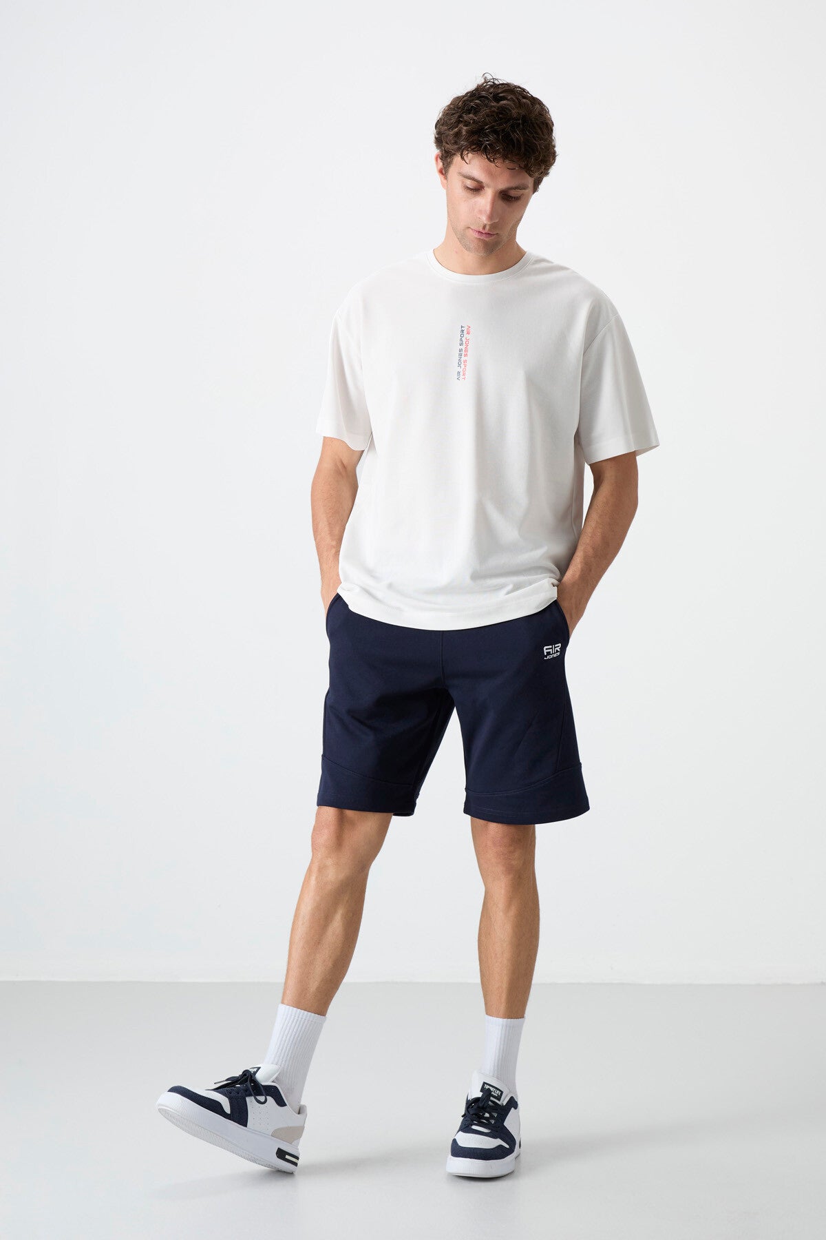 Amos Indigo Printed Men's Shorts - 81246