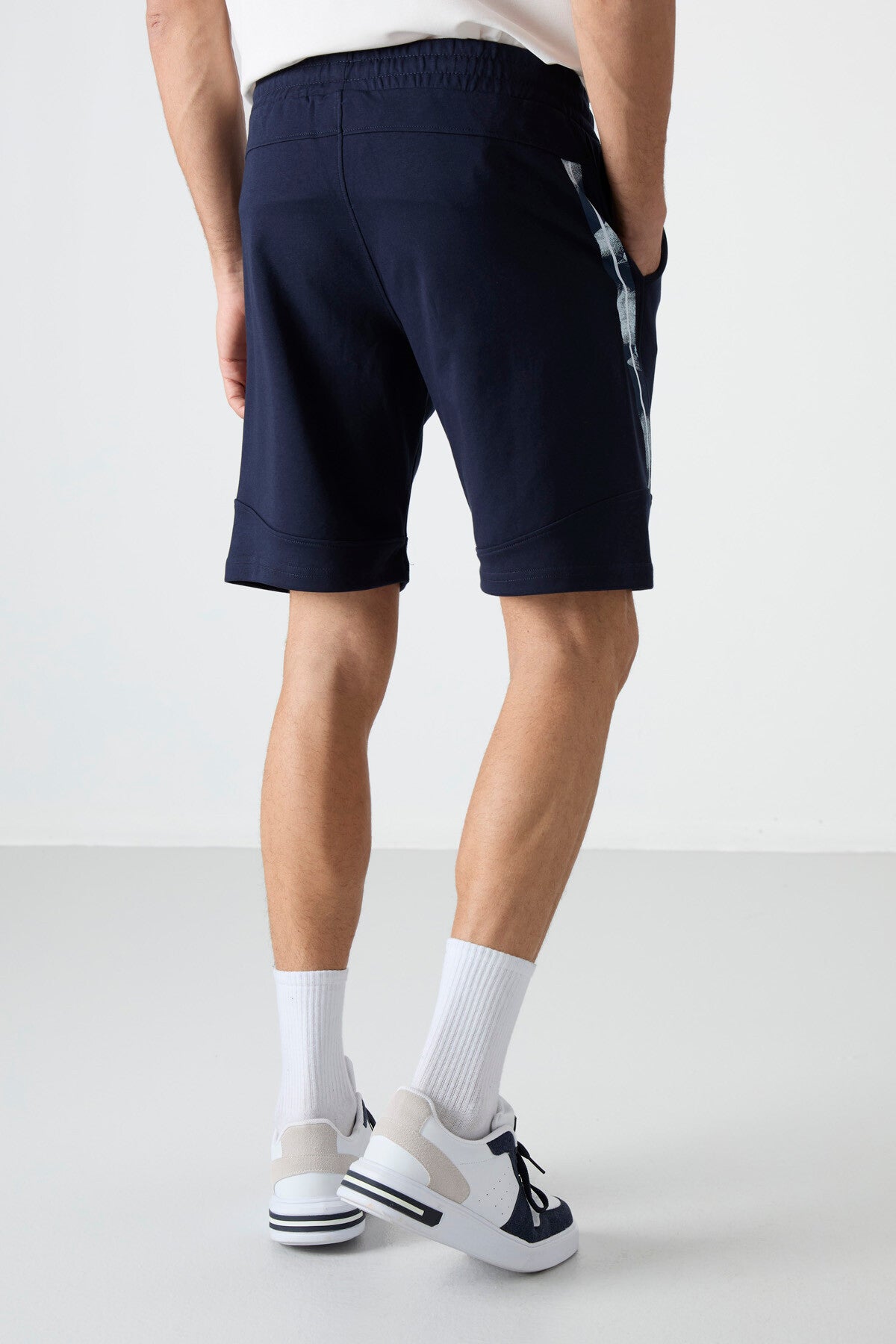 Amos Indigo Printed Men's Shorts - 81246