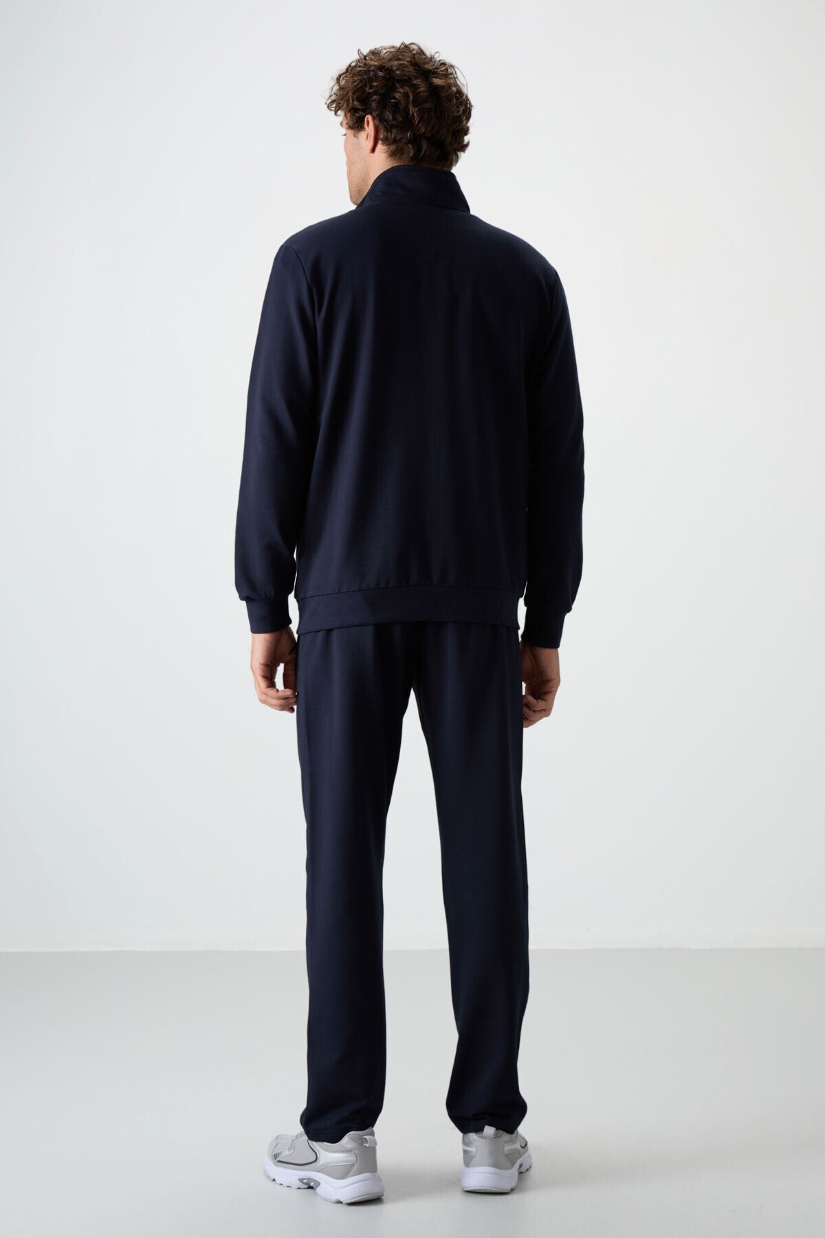 Troy Indigo Standard Fit Men's Tracksuit Set - 85196
