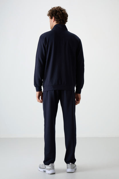 Troy Indigo Standard Fit Men's Tracksuit Set - 85196