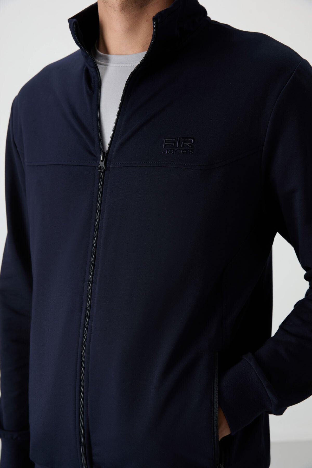Troy Indigo Standard Fit Men's Tracksuit Set - 85196