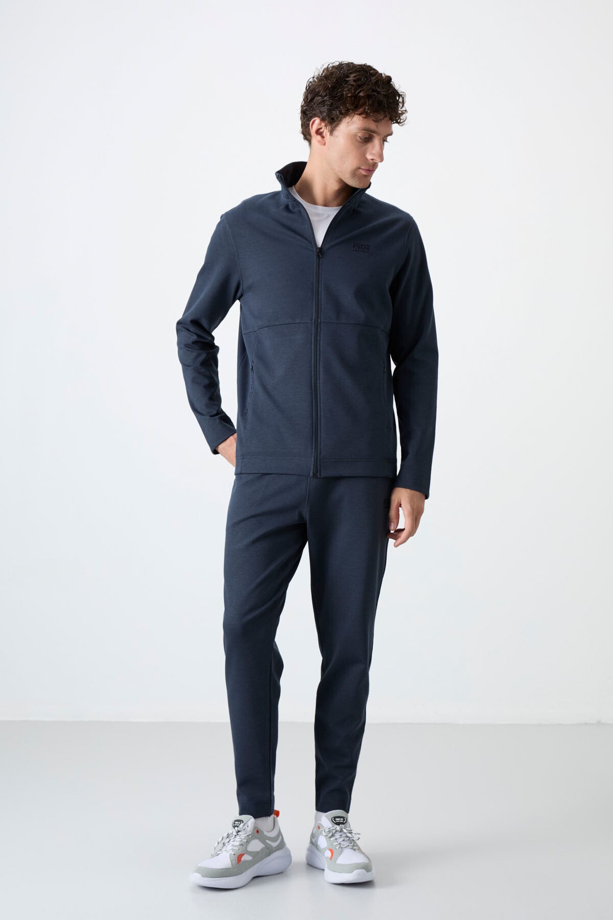 Carlos Indigo Standard Fit Men's Tracksuit Set - 85209